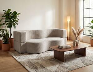 Designová pohovka SAMIRA - špinavá bílá