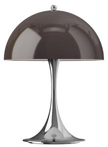 Přenosná lampa Panthella 250 V3 Opal Brown / Chrome