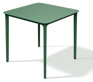 Prosperplast Zahradní jídelní stůl Rimos 77,5x77,5x74,5 cm zelený