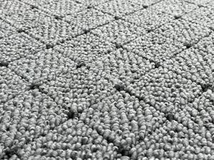 Vopi | Kusový koberec Udinese šedý - Kulatý 120 cm