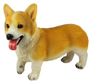 Welsh Corgi – realistická soška psa 30 cm