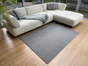 Vopi | Kusový koberec Udinese šedý - 200 x 200 cm