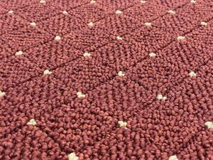 Kusový koberec Udinese terra Kruh Ø 80 cm