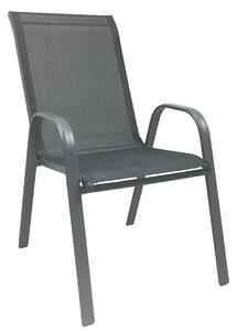 Kontrast Zahradní židle MAJORKA 55 x 65 x 95 cm šedá