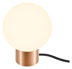 SLV 1007364 Tiny Sun, skleněná stolní lampa 1xG9, měděná barva, průměr 11,8cm