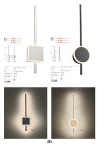 Redo 01-2697 - LED Nástěnné svítidlo DIAZ LED/20W/230V CRI 90 zlatá