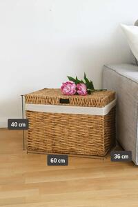 Truhla WANDA, vodní hyacint, šířka 60 cm, natur