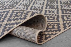 Flair Rugs koberce Kusový koberec Florence Alfresco Moretti Beige/Anthracite čtverec ROZMĚR: 200x200
