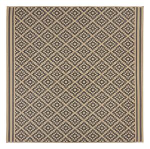 Flair Rugs koberce Kusový koberec Florence Alfresco Moretti Beige/Anthracite čtverec - 200x200 cm