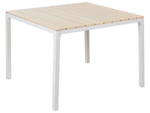 Záhradný stôl Beliani- Praza (svetlé drevo). 1082018