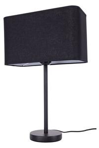 Stolní lampa CADRE, 1xMax.25W, černé textilní stínítko, B