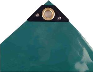 PVC plachta, krycí plachta 650 g/m², 3,5 x 6 m (21m²), vododolná, zelená