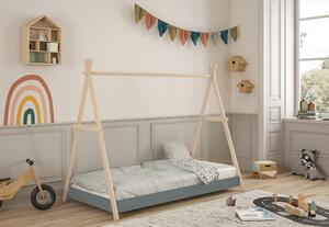 Dětská postel furta 90 x 200 cm zelená