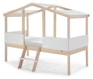 MUZZA Dětská postel marapa 90 x 200 cm bílá
