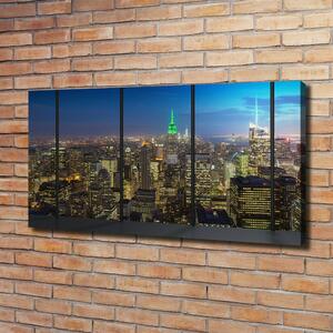 Moderní fotoobraz canvas na rámu New York noc oc-96183683