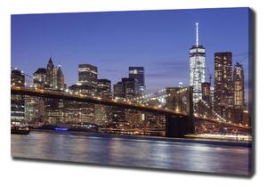 Foto obraz canvas Manhattan noc oc-96191867