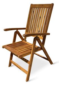 Dřevěná polohovací židle Viet