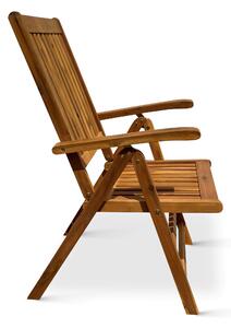 Dřevěná polohovací židle Viet