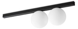 Ideal Lux Designové stropní/nástěnné svítidlo BINOMIO 2xG9 Barva: Černá