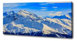 Foto obraz tištěný na plátně Alpy zima oc-96505174