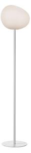 Foscarini Gregg media stojací lampa, 151 cm, bílá