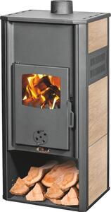 Krbová kamna BLIST ROMA E s výmníkem, 9 kW, krémová
