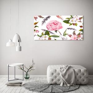 Moderní fotoobraz canvas na rámu Květinový vzor oc-96983383