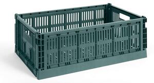 HAY Úložný box Colour Crate Large, dark green