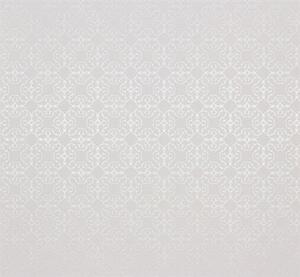 Vliesové tapety na zeď Estelle 55705, stříbrný na bílém podkladu, rozměr 10,05 m x 0,53 m, MARBURG