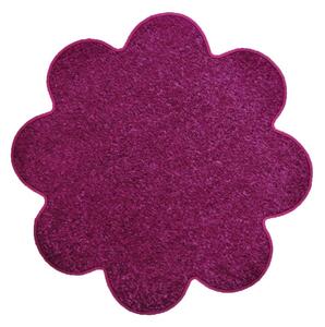 Vopi kupusový koberec kytka 160x160cm - fialová