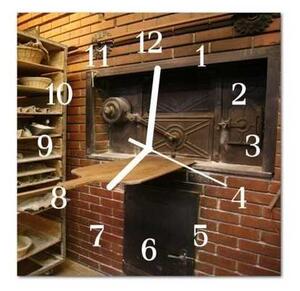 Nástěnné hodiny kuchyň 30x30cm III - plexi