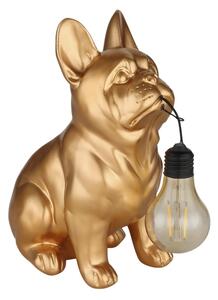 Globo 36333G - LED Solární svítidlo LED/0,06W/3V IP44 zlatý pes