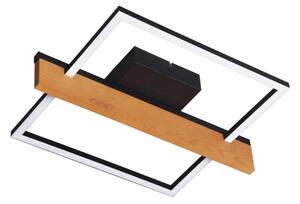 LED Stropní svítidlo LARYSA LED/11,5W/230V 35x45 cm borovice