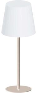 LED RGB Stmívatelná dotyková stolní lampa LUCIA LED/2W/5V 3600 mAh IP44 béžová