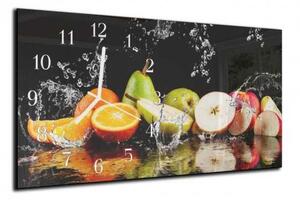 Nástěnné hodiny ovoce 30x60cm XLV - plexi