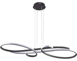 LED Lustr na lanku VIOLIN LED/40W/230V černá