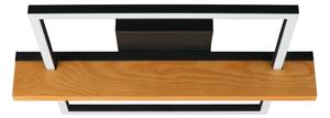 LED Stropní svítidlo LARYSA LED/11,5W/230V 35x45 cm borovice