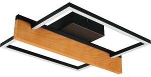 LED Stropní svítidlo LARYSA LED/11,5W/230V 35x45 cm borovice
