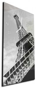 Nástěnné hodiny Eiffel 30x60cm III - plexi