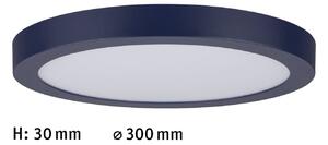Paulmann Abia LED panel Ø 30cm 2 700 K modrá