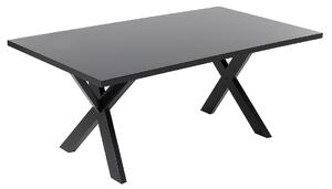 Černý jídelní stůl 180 cm LISALA