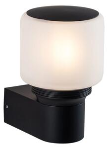 Venkovní nástěnná lampa MADRID 1xE27/12W/230V IP44 černá
