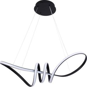 LED Lustr na lanku FLAVIA LED/44W/230V černá