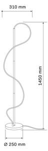 LED Stojací lampa EMMA LED/24W/230V zlatá