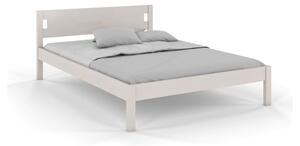 Bílá postel z borovicového dřeva 90x200 cm Laxbaken – Skandica