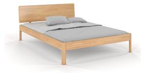 Dvoulůžková postel z bukového dřeva 180x200 cm v přírodní barvě Ammer – Skandica