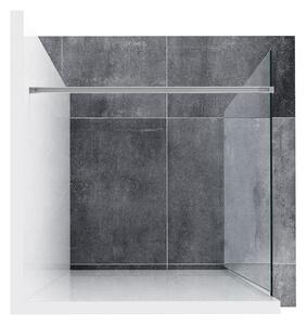 Ravak - Walk-In Wall 160 cm - černá, transparentní sklo