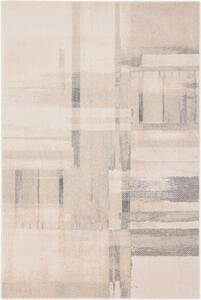 Agnella moderní vlněný koberec Isfahan M Zagros Alabaster Abstraktní béžový Rozměr: 133x180 cm