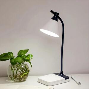 HJ Přenosná USB nabíjecí stolní LED lampa Barva: Bílá