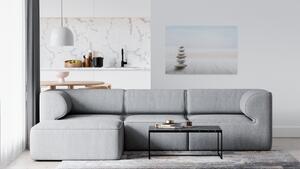 Allboards,Skleněná magnetická tabule- dekorativní obraz KAMENY ZEN,TS96_40020